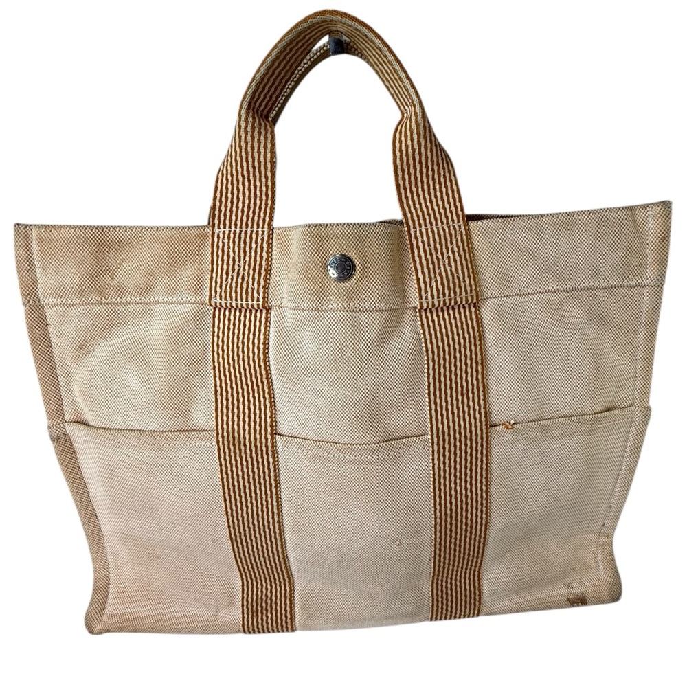 Hermes Tote Bag in Cream